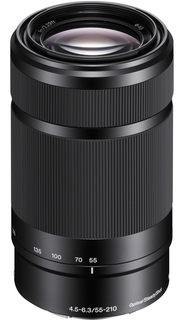 Объектив Sony SEL-55210 55-210 mm F4.5-6.3 черный для ILCE