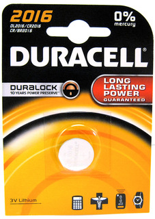 Батарейка Duracell CR2016