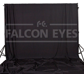 Фон тканевый 3 х 6м FalconEyes Super Dense-3060 black (черный)