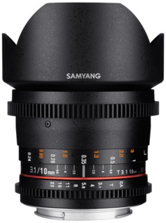 Объектив Samyang 10 mm T3.1 VDSLR II Sony E (APS-C) (46808)