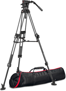 Manfrotto MVK526TWINFC Комплект карбон. видеоштатива двойными ногами  MVTTWINFC двойными ногами, чаш