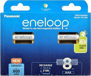 Аккумулятор Panasonic Eneloop AAA 800 mAh 8шт (BK-4MCDE/ 8BE)